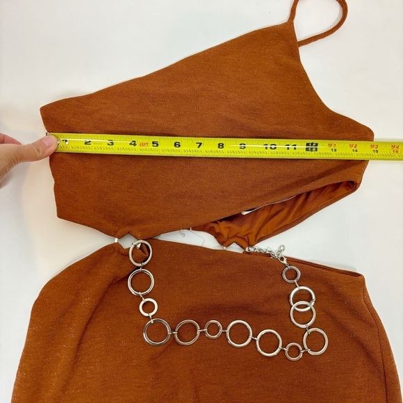 Lovers and Friends Kiana Mini Dress in Copper Size M - Picture 9 of 11